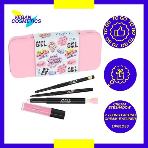 ZMILE Cosmetics Beauty-Set Metal Pencil Box 'Magical' - vegane Kosmetik - Bild 2 von 9