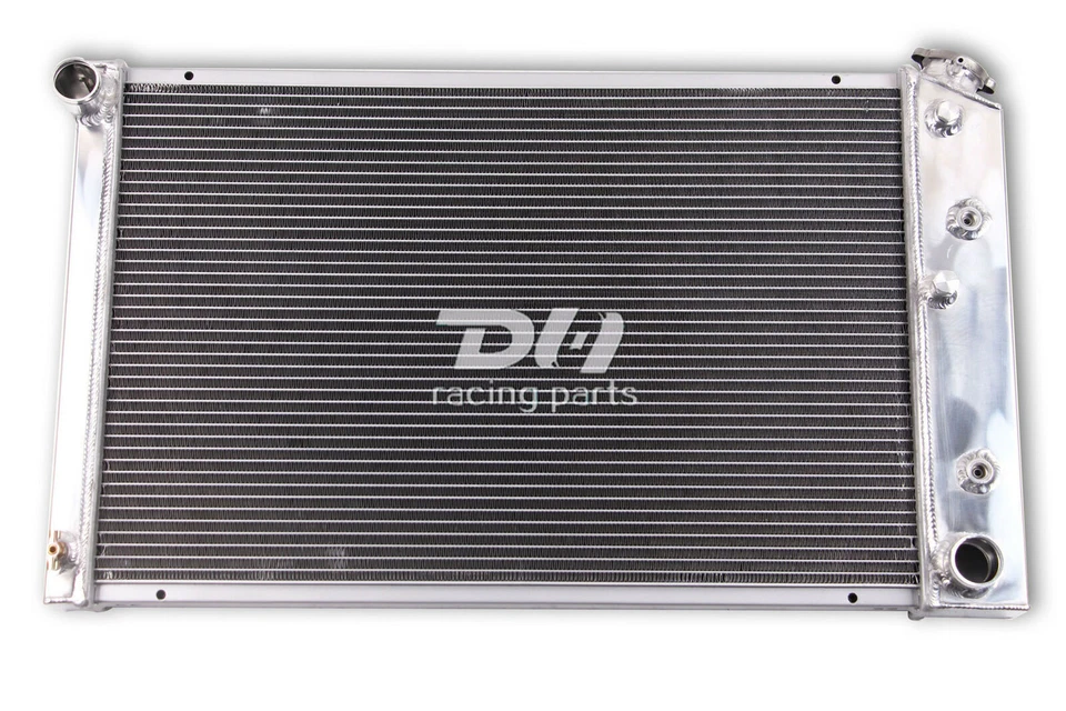 Radiador de 4 filas + cubierta + ventilador para Chevy 70-81 Camaro, 78-83 Malibu, 78-87 Monte Carlo Foto 4 de 4