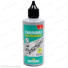 Motorex Bicycle Chainwax PTFE Lubricant 100ml Switzerland Chain Lube Wax