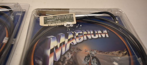 Drag Specialties Magnum Black Pearl Idle &Throttle Cable for Harley Davidson HM1 - Picture 3 of 8