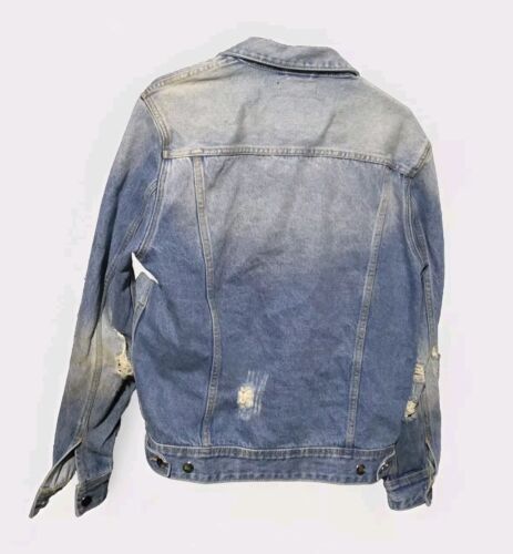 Guess Denim Jean Jacket Mens Size Medium Dillon Light Jean - Picture 2 of 3