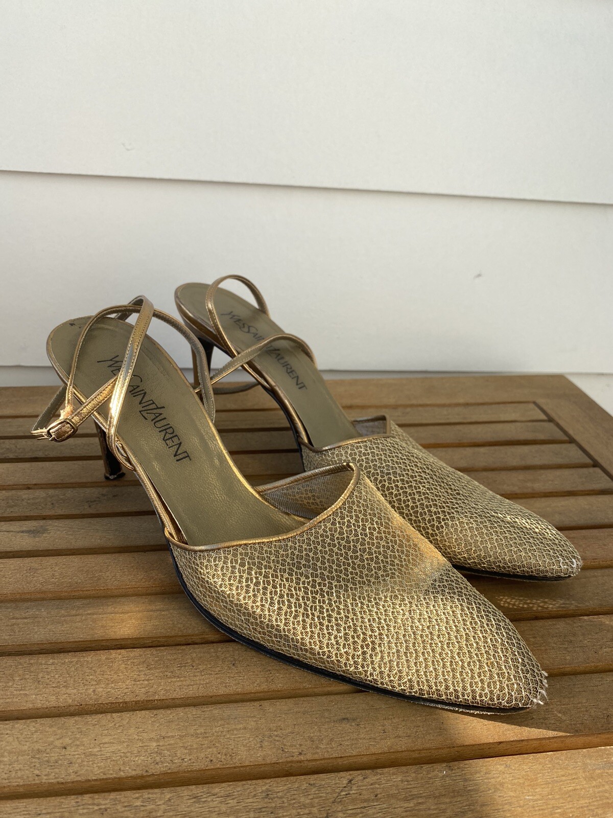 SAINT LAURENT YSL G Tacchi Intrecciati 40
