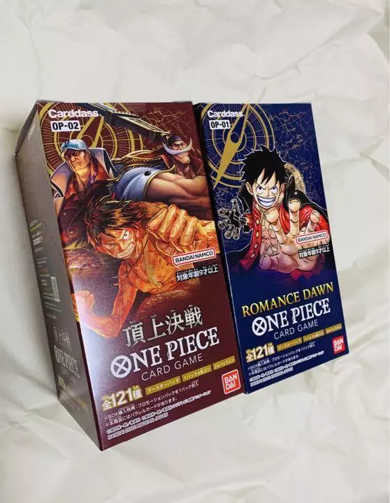 ONE PIECE CARD GAME Booster Pack ROMANCE DAWN Paramount War 2 sets