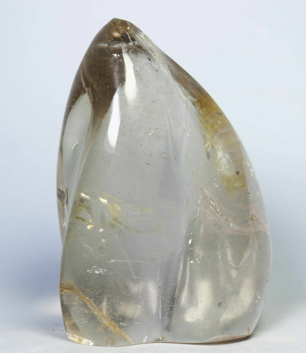 251g Beautiful ! ! Natural Smoky Citrine Quartz Crystal Freeform Reiki Statue