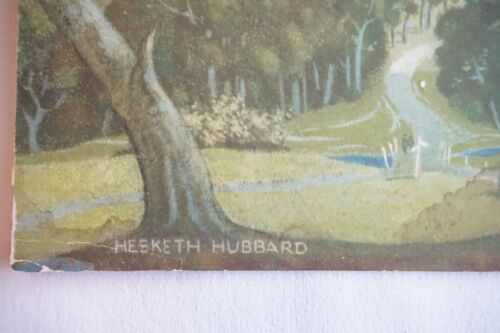 Póster original con impresión de vagón de ferrocarril del sur New Forest Hesketh Hubbard - Imagen 4 de 6