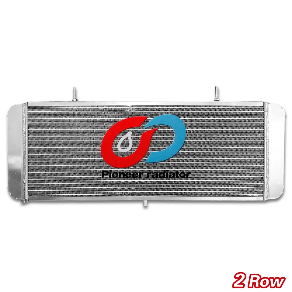 Aluminum Radiator For Fiat X1/9 Bertone X1/9 Lancia Scorpion & Montecarlo 2-ROW - Изображение 3 из 4