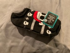 New Disney Tim Burtons Nightmare Before Christmas No Show Socks 6 Pr Sz 4-10