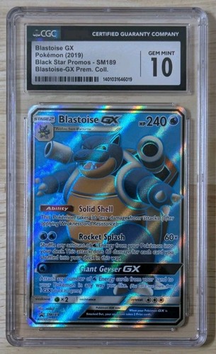 Blastoise-GX graded CGC 10 for sale on eBay