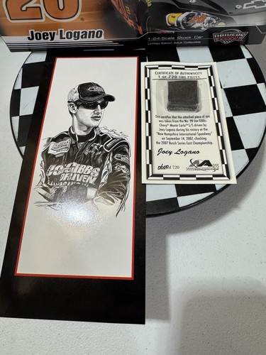 RARE* Joey Logano #25 Joe Gibbs Driven Racing Oil 2007 1/24 Busch Champ Diecast - Picture 17 of 18
