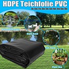Teichfolie PVC 0,5mm 1x 6m 2x6m 3x6m 6x6m 6x8m schwarz Folie für den Gartenteich