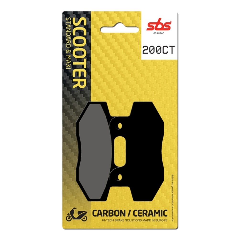 SBS P200-CT Brake Pad For Motorcycle Spare Parts Accessories Replacement Parts
