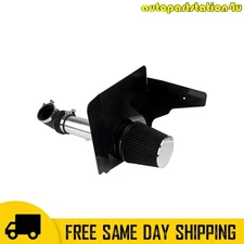 3.5" Cold Air Intake Kit + Heat Shield Black For 2010-2011 Chevy Camaro 3.6L