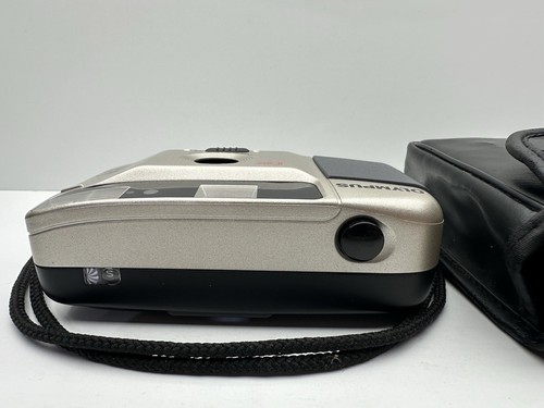 Olympus Trip MD3 35mm Point & Shoot Film Camera Gold And Black Cleaned Tested - Picture 8 of 14