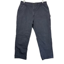 Carhartt Men's Utility Work Pant Loose Fit Washed Duck Grey 40x30