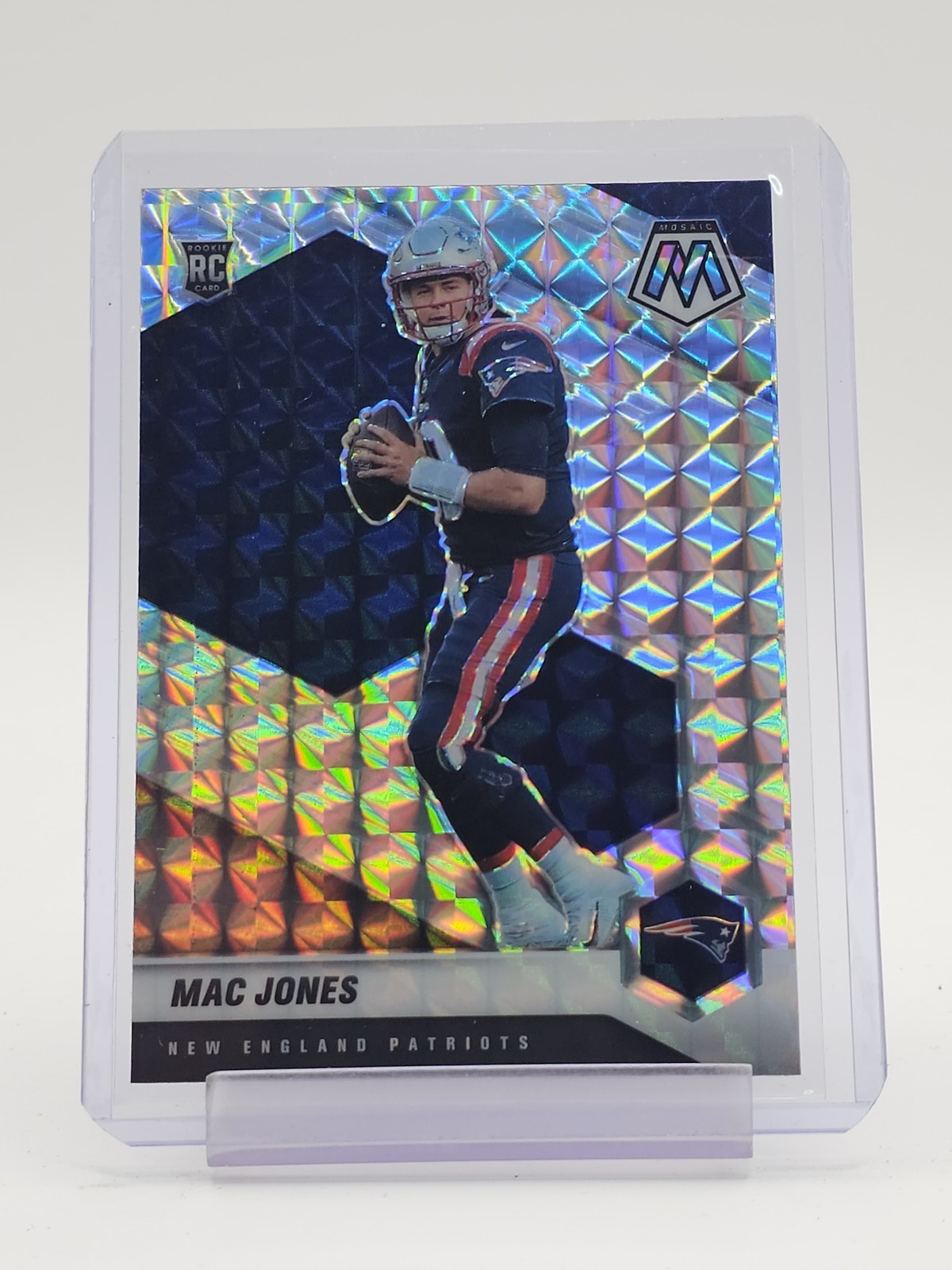 Mac Jones Panini Mosaic #306 Silver