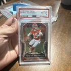 Panini Prizm 2019 Patrick Mahomes II #210 Chiefs PSA 8 Football Card