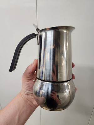 Bialetti - Venus Induction, Stovetop Coffee Maker18/10 Steel, 4 Cups (5.7 Oz