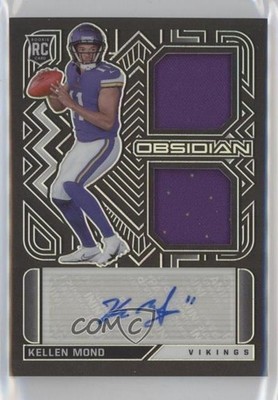 2021 Panini Obsidian Rookie Jersey Ink 132/150 Kellen Mond #RJI-KM Auto RC 1p5