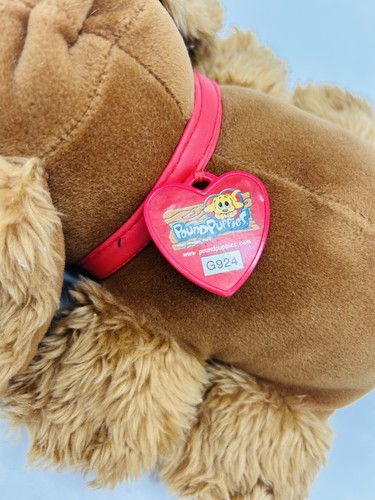 Pound Puppy 2000 Animated Barking Tail Wagging Works!!! Brown Red Collar G924 - Picture 6 of 12