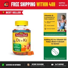 Nature Made Vitamin D3 K2 Gummies 5000 IU - B...