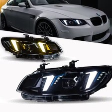 For BMW M3 E92 LED Headlights 2010-2013 E93 Head Lamp DRL Signal Projector Lens