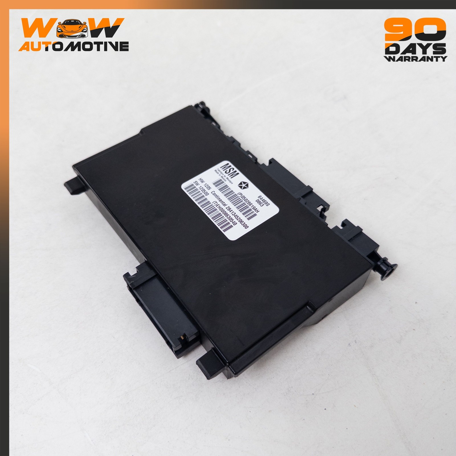 13-19 MASERATI QUATTROPORTE GTS FRONT LEFT DRIVER SIDE SEAT CONTROL MODULE OEM