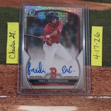 2023 Bowman  Chrome Prospect Mega Box Auto Freili Encarnacion #BMA-FE 