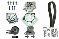 Schaeffler INA Wasserpumpe + Zahnriemensatz FüR Ford Volvo