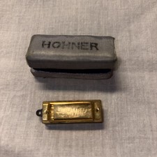 Hohner Miniature 1.5  Harmonica With Case - Works / Plays