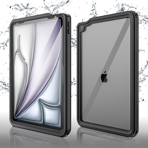 SaharaCase Oasis Series Waterproof Case for iPad Air 11" (M3/M2) Scorpion Black - Picture 3 of 7