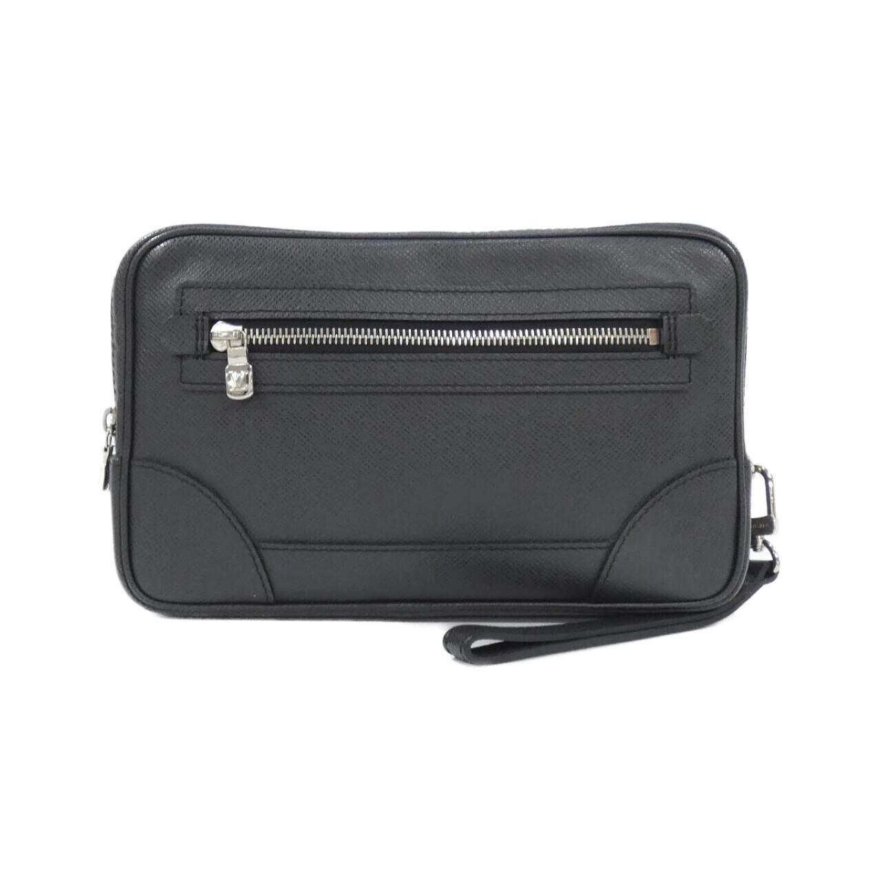 Authentic LOUIS VUITTON Taiga Pavel M31142 Second bag  #230-000-295-0197