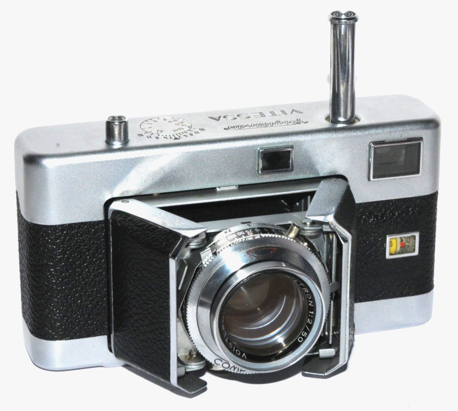 VOIGTLANDER VITESSA (125) 35MM RANGEFINDER W/ 50MM F/2 ULTRON Lens -TESTED- READ