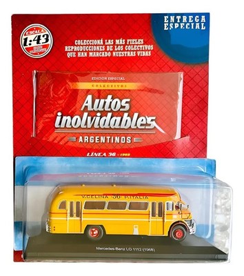 Autos Inolvidables Colectivo Mercedes-benz Lo 1112 Esc scale 1/43 Argentino