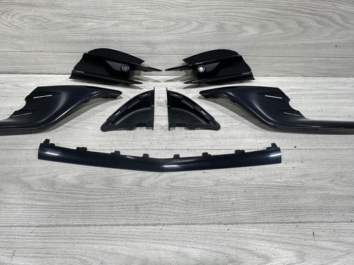 2017-2019 Mercedes SLK AMG R172 front bumper side grill insert strip trim L&R - Picture 9 of 24