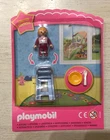 NEW IN BLISTER PLAYMOBIL PINK THE BABY IN THE KITCHEN HIGH CHAIR FIGURE