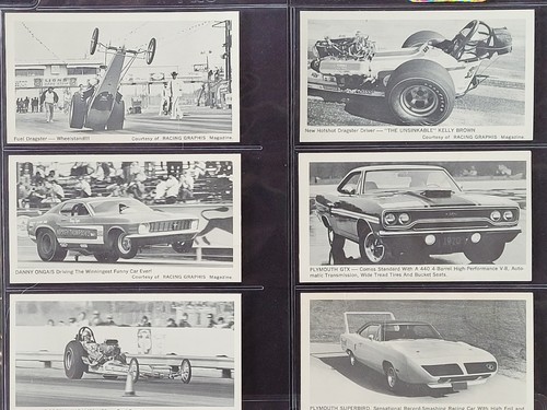 Fleer Stick Shift 1971 komplett (10) Kartensatz - Bild 7 von 10