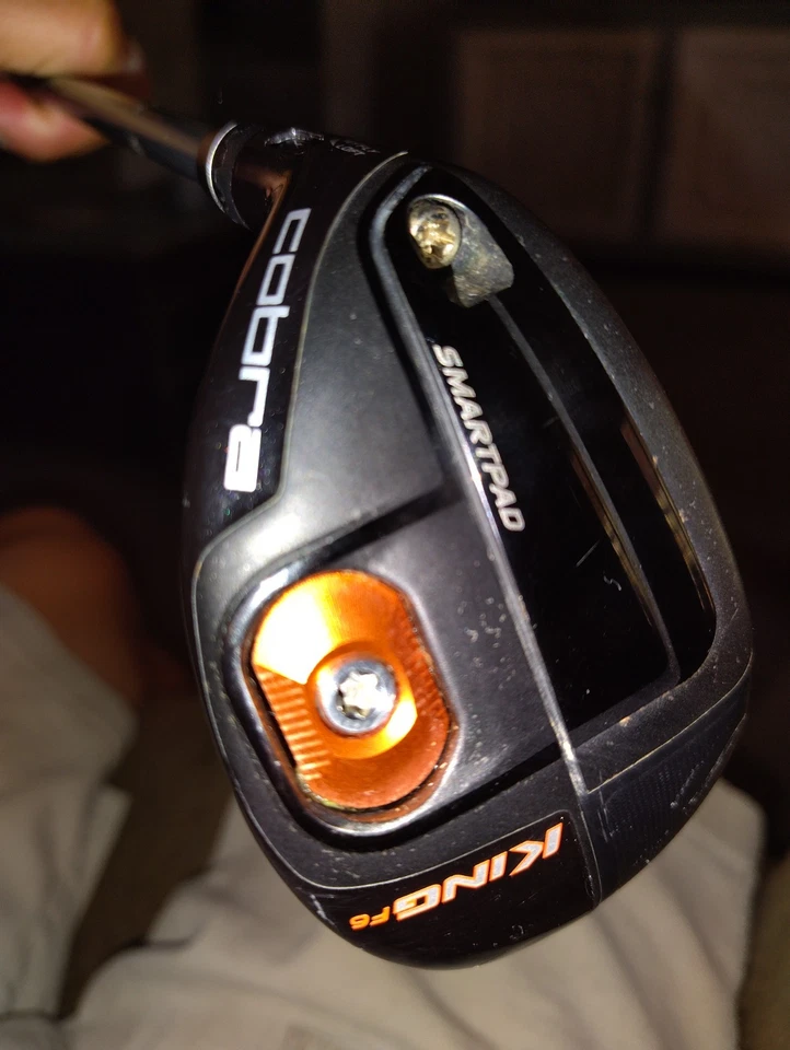 Nuevo Cobra King F6 Negro 3-4 Híbrido Matriz Rígida MFS Corbata Roja Grafito Mano Izquierda Foto 2 de 2