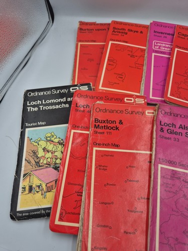 OS Maps Bundle Ordnance Survey 11 Mostly Of Scotland - Picture 2 of 4