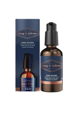 King C Gillette Bartverdicker 50ml Vitamin B Koffein Bartpflege Neu Originalverpackt