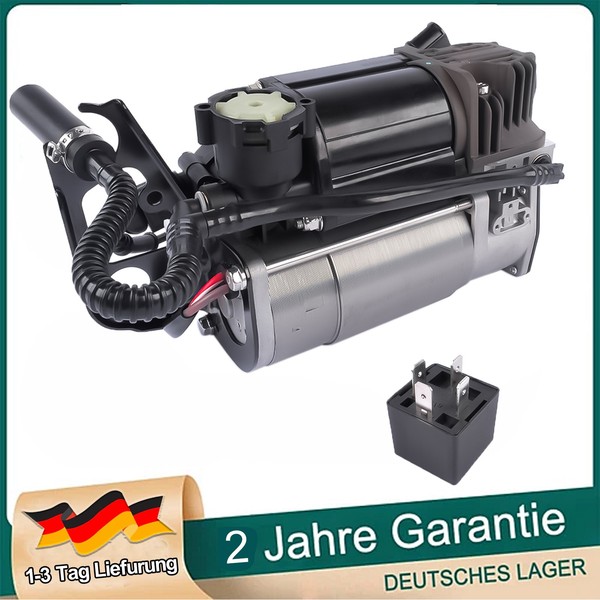 Kompressor Luftfederung FüR Audi Q7 4L Porsche Cayenne 955 VW Touareg 2002-2015-image