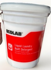 ECOLAB 6101849 Liquid Laundry Built Detergent - 5 Gallons
