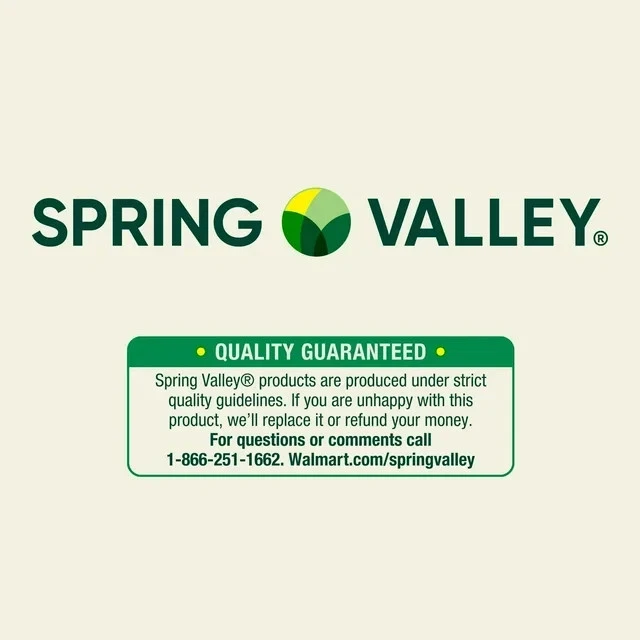 (Paquete de 3) Suplemento dietético de aceite de linaza Spring Valley cápsulas blandas para la salud del corazón Foto 4 de 4