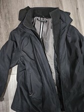 Mens Winter Weather Proof Fleece Lined Hooded Jacket Size XL