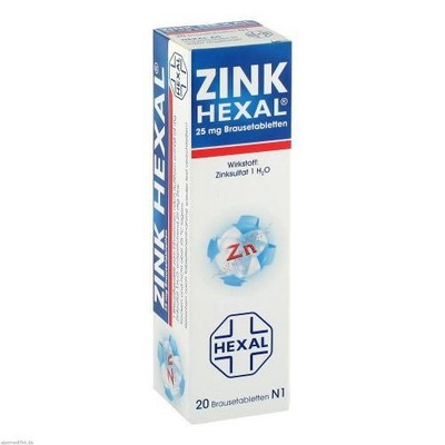 ZINK HEXAL BRAUSETABLETTEN 20St 2415337