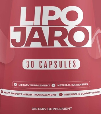 Lipo Jaro Weight Support Dietary Supplement 30 Capsules Genuine LipoJaro