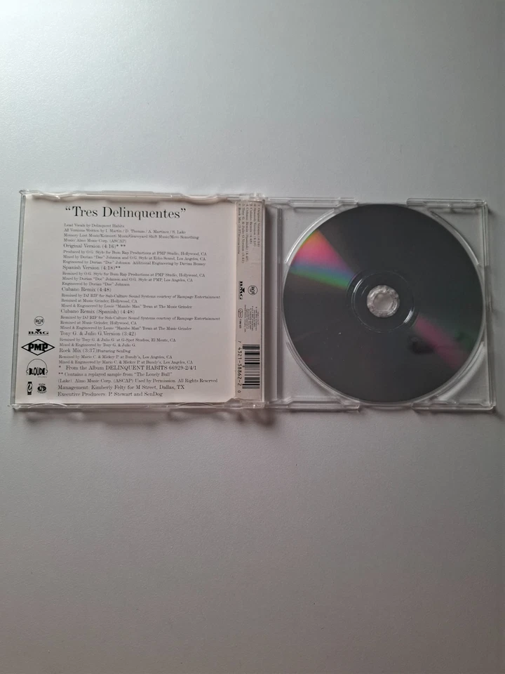 Delinquent Habits – Tres Delinquentes & Remixes | Maxi CD | Sehr gut - Bild 2 von 3