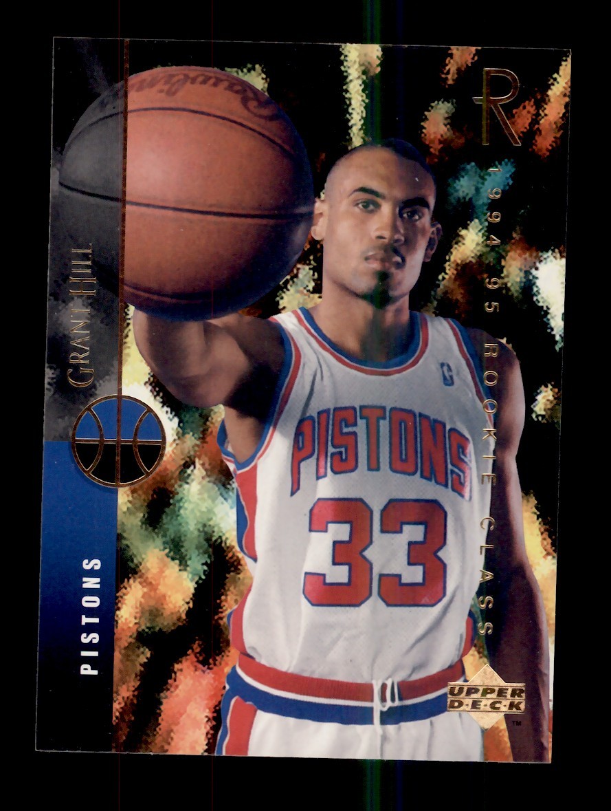 1994-95 UPPER DECK #157 GRANT HILL ROOKIE RC DETROIT PISTONS