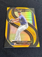 2025 Panini Select Brody Brecht  PREMIER LEVEL GOLD PRIZM #7/10  🔥🔥🔥