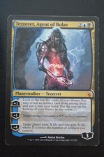 Magic The Gathering MTG TEZZERET, AGENT OF BOLAS Mirrodin Besieged MP Played
