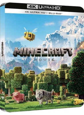 Minecraft Film 4k Uhd + Blu-Ray Steelbook Ita - Eng - De